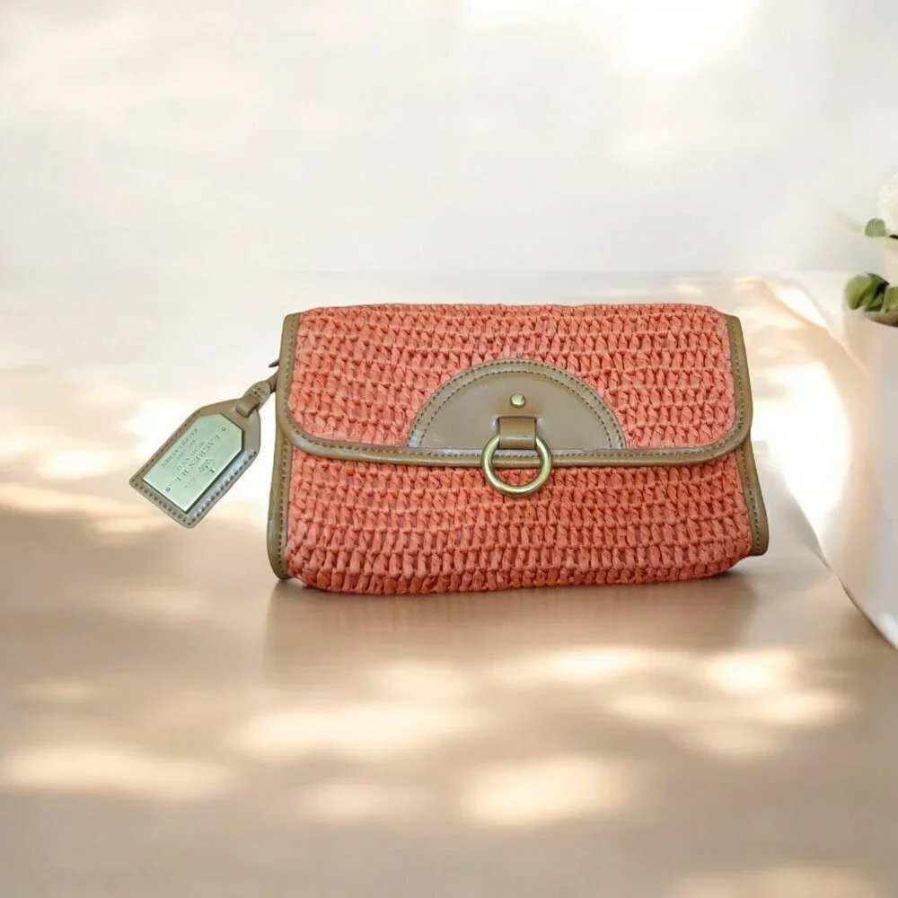 Ralph Lauren  Woven Clutch